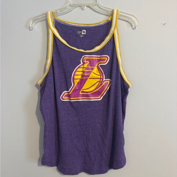 New Era Tops - New Era LA Lakers Tank Top - XL